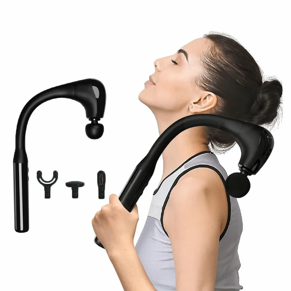 Pistola Massageadora Curva